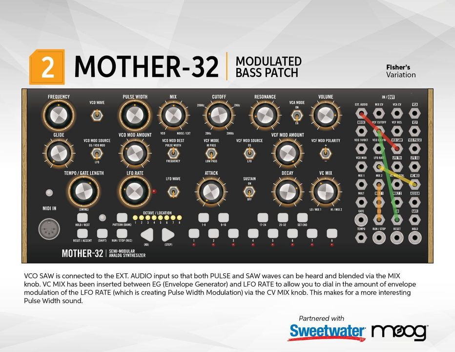 Mother 32 için PATCH